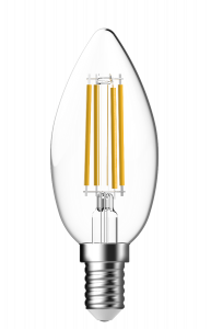 LED lampe GP 087472 E14 B35 Kerze Filament FlameDim 4,5W 1 Stück